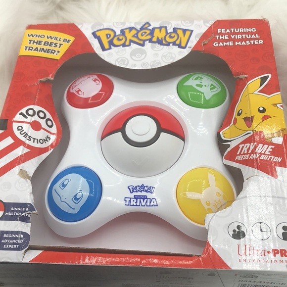 Pokemon Trainer Handheld Trivia Game Electronic 1000 Questions 2021 Poké… - Picture 2 of 10